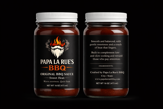 Papa La Rue’s BBQ Sauce — Original Sweet Heat